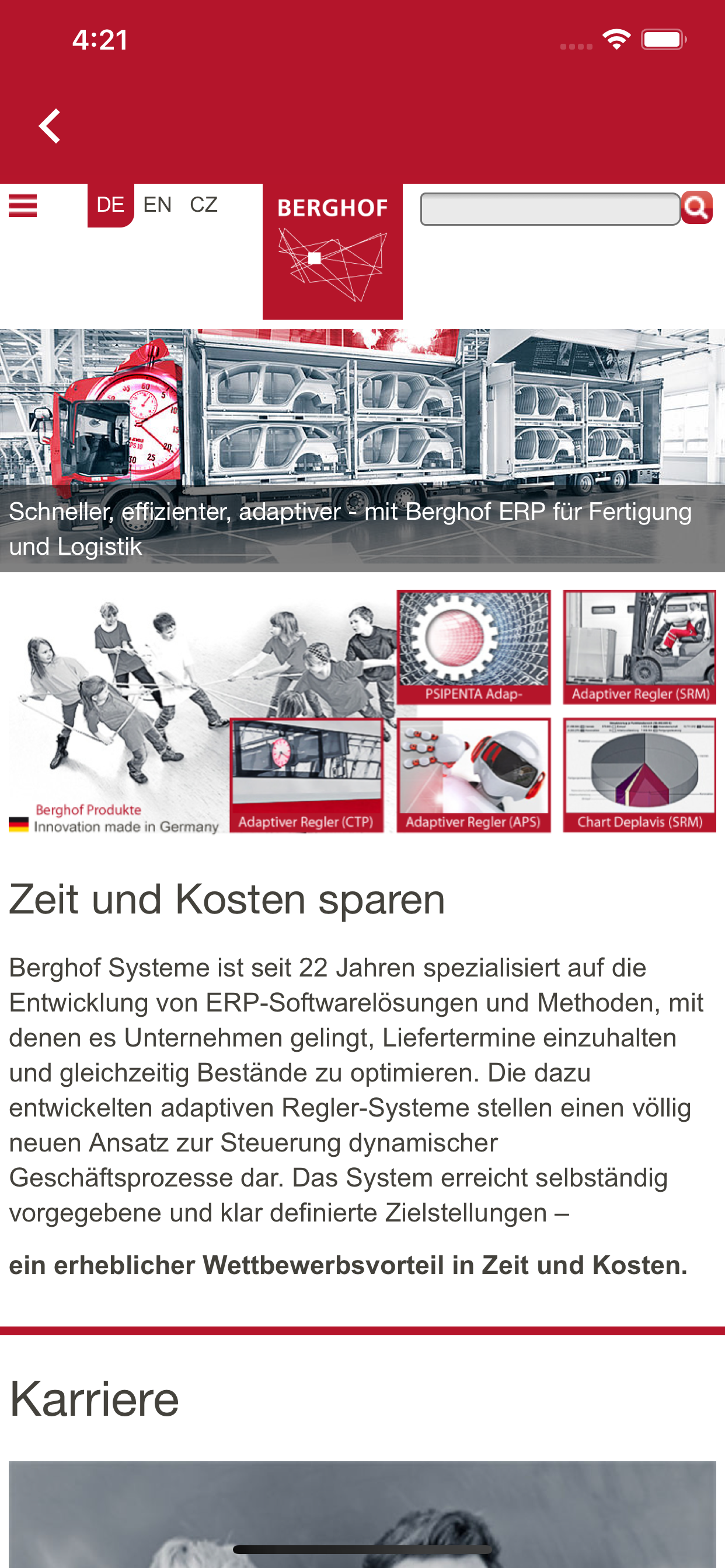 Berghof App screenshot 7