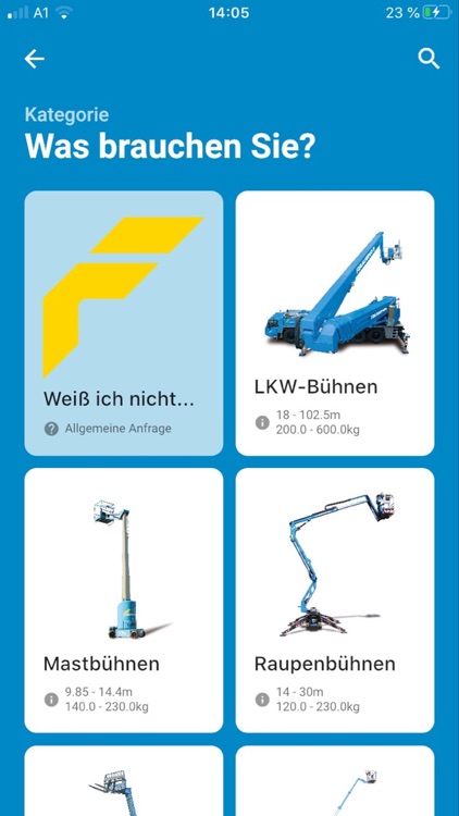 FELiX - Arbeitsbühnen mieten