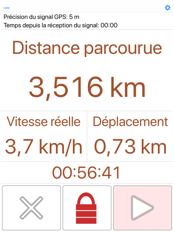 Screenshot #5 pour Odomètre GPS Pro