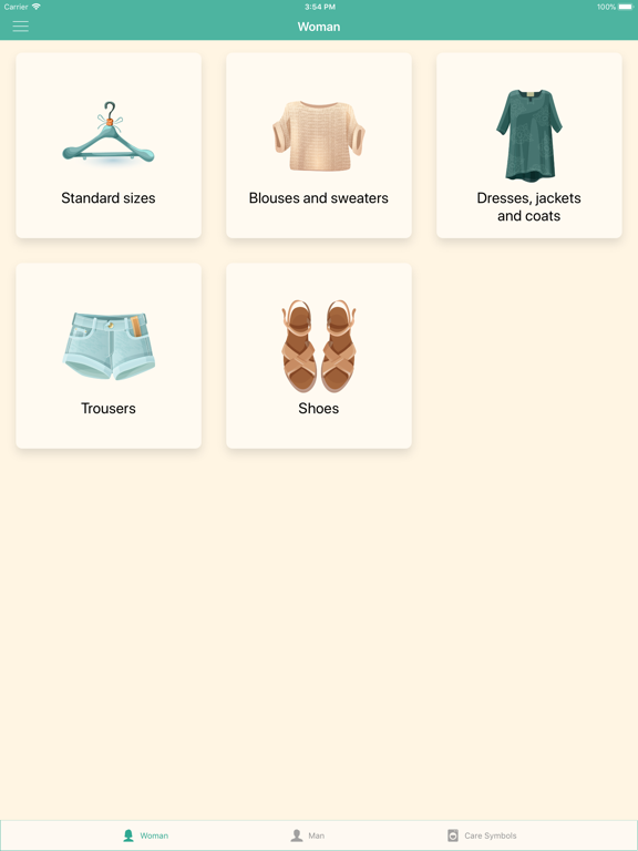 Screenshot #4 pour Size Guide