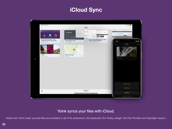 Yoink - Improved Drag and Drop iPad app afbeelding 3