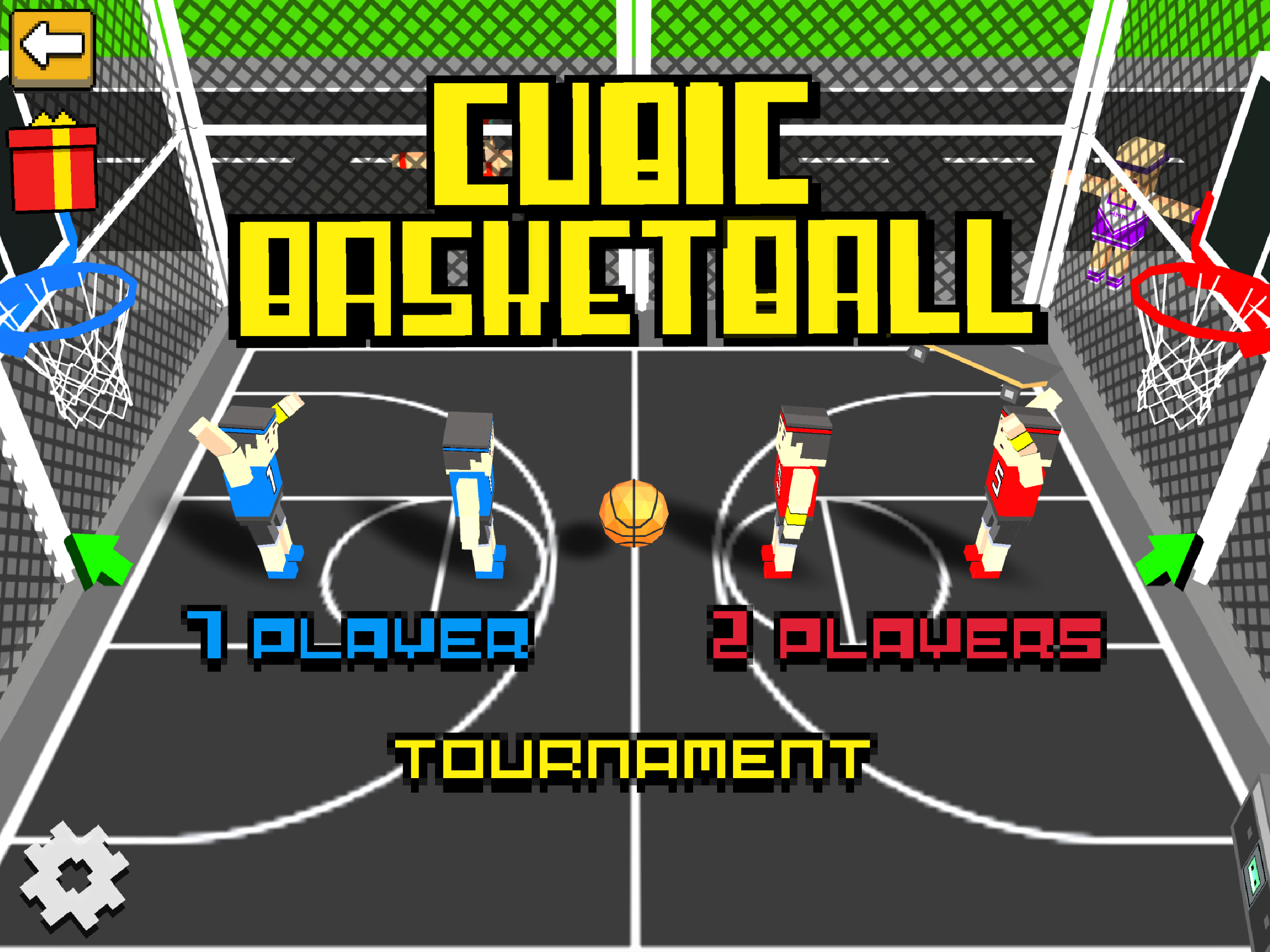 Cubic Basketball 2 3 4 Players