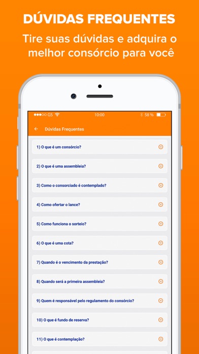 Consórcio Lyscar iPhone screenshot
