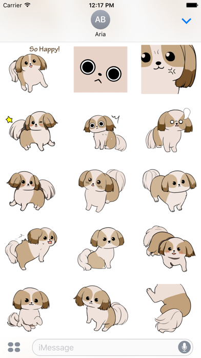 Screenshot #2 pour Shih Tzu Dog ShihMoji Sticker