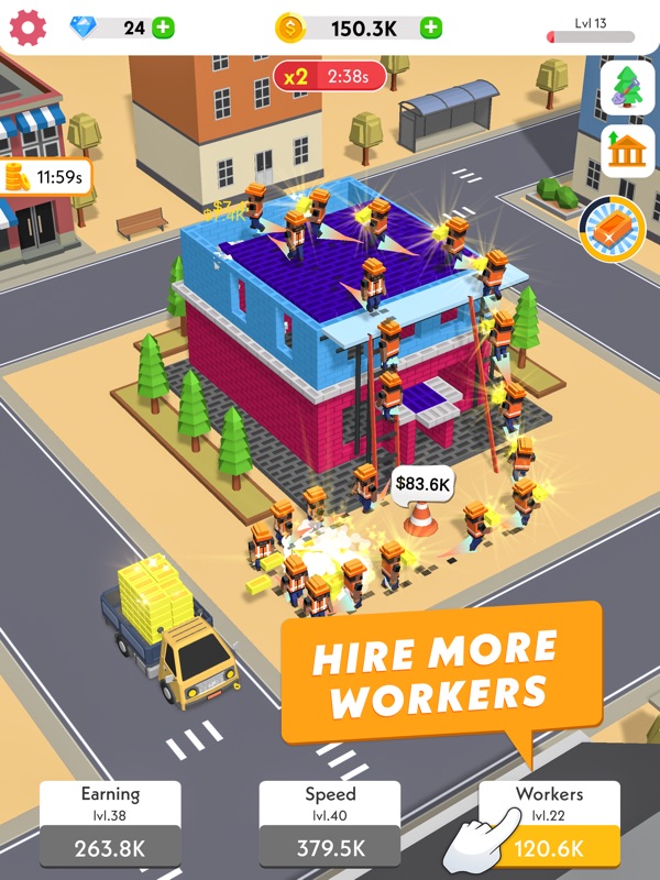 Idle Construction 3D screenshot 10