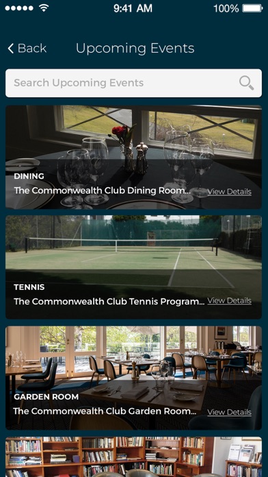 Commonwealth Club Ltd Screenshot