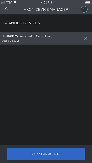 Axon Device Manager Screenshot