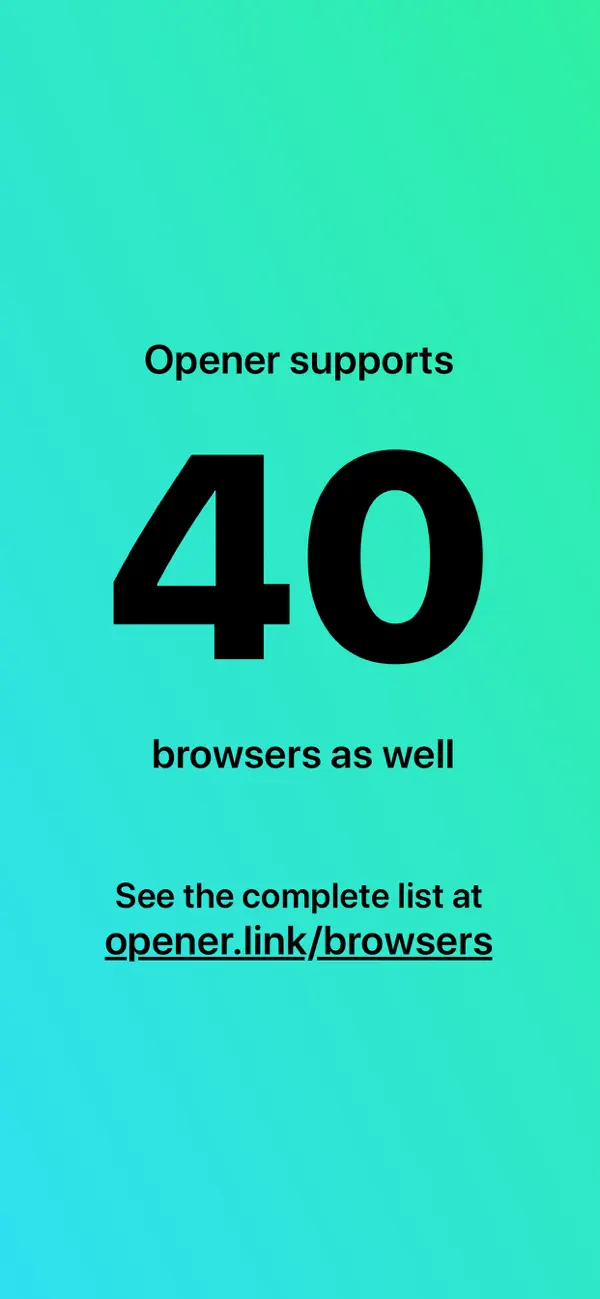 #4. Opener ‒ open links in apps (iOS) De: tijo, inc.