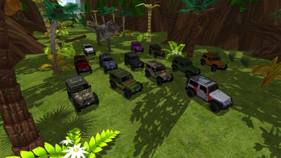 T-Rex Escape Racer. Real 3D Dino Jurassic Racing screenshot 3