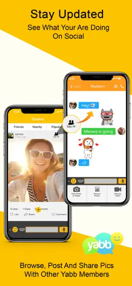 Game screenshot Yabb Messenger SMS, Chat, Call hack