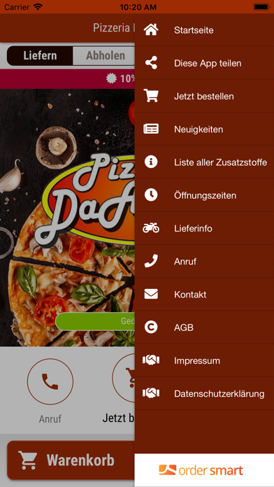 Screenshot #2 pour Pizzeria Da Angelo