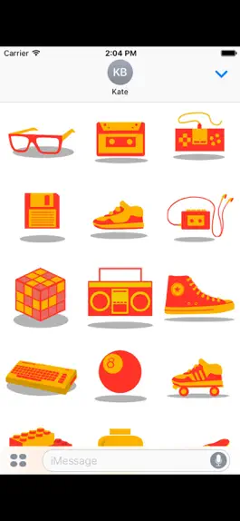 Game screenshot 80's Stickers mod apk