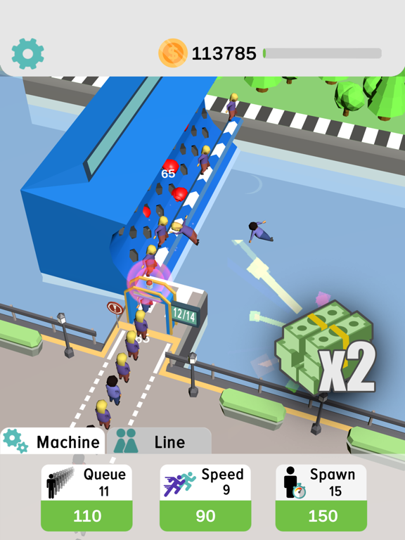 Screenshot #4 pour Idle Fun Park