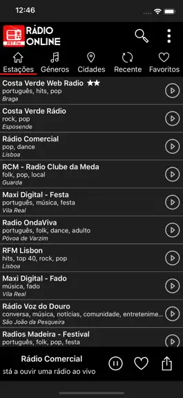 Game screenshot Radio Online Portugal apk