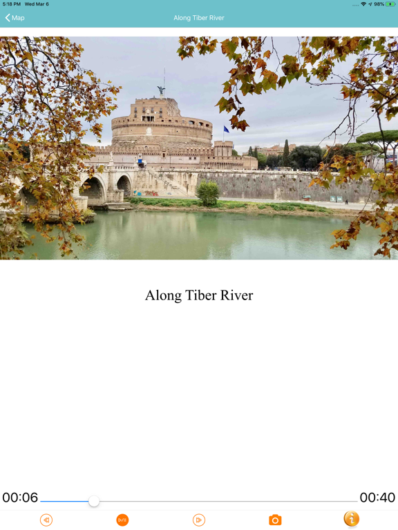 Rome Eternal - City Self Tour iPad screenshot