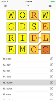 word grids iphone screenshot 1