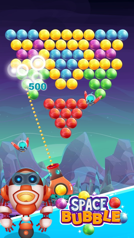 #2. Bubble Shooter - Space (iOS) 由: Loc Doan