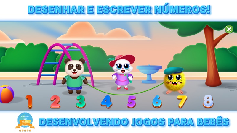 Números inglês para crianças screenshot 6