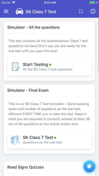 Screenshot #3 pour Saskatchewan Class 7 Test