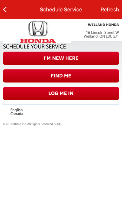Welland Honda screenshot 2