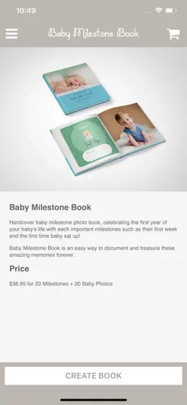 Game screenshot Baby Milestone Book mod apk