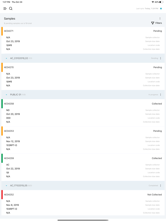 LABWORKS Collection App iPad screenshot 4 - Business app