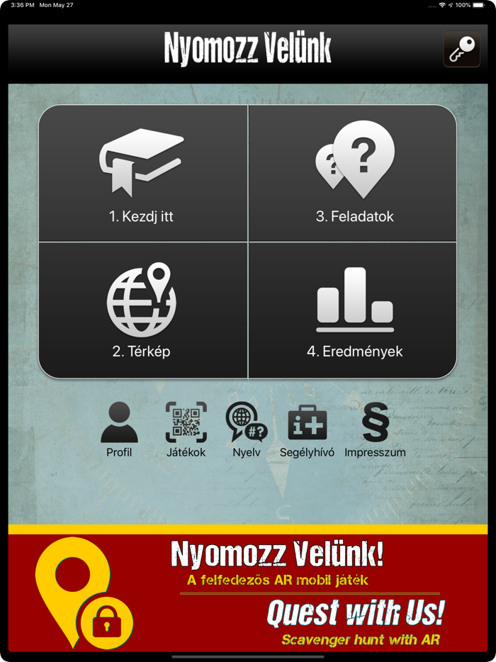 Nyomozz Velünk - for iPad