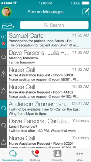 Vocera Collaboration Suite screenshot 1