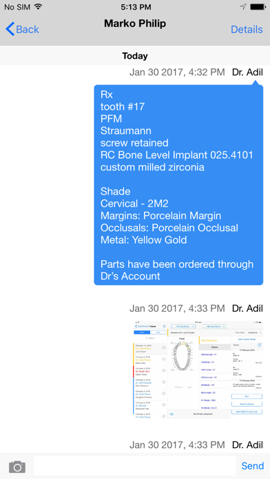 App screenshot