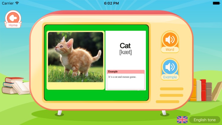 Learning Cards - Word Examples