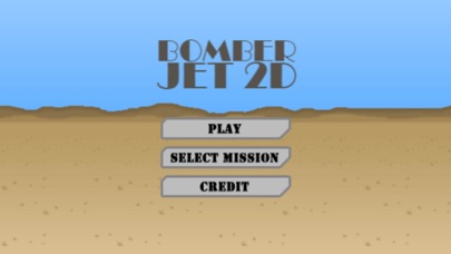 Screenshot #1 pour Bomber Jet 2D