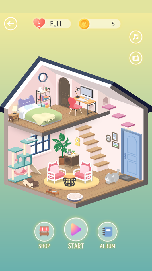 #1. Find a different-A Cat House (iOS) 由: KWANG YEOUL YOO