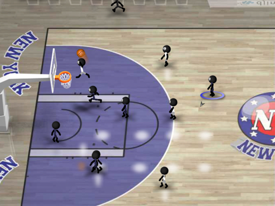 Screenshot #4 pour Stickman Basketball