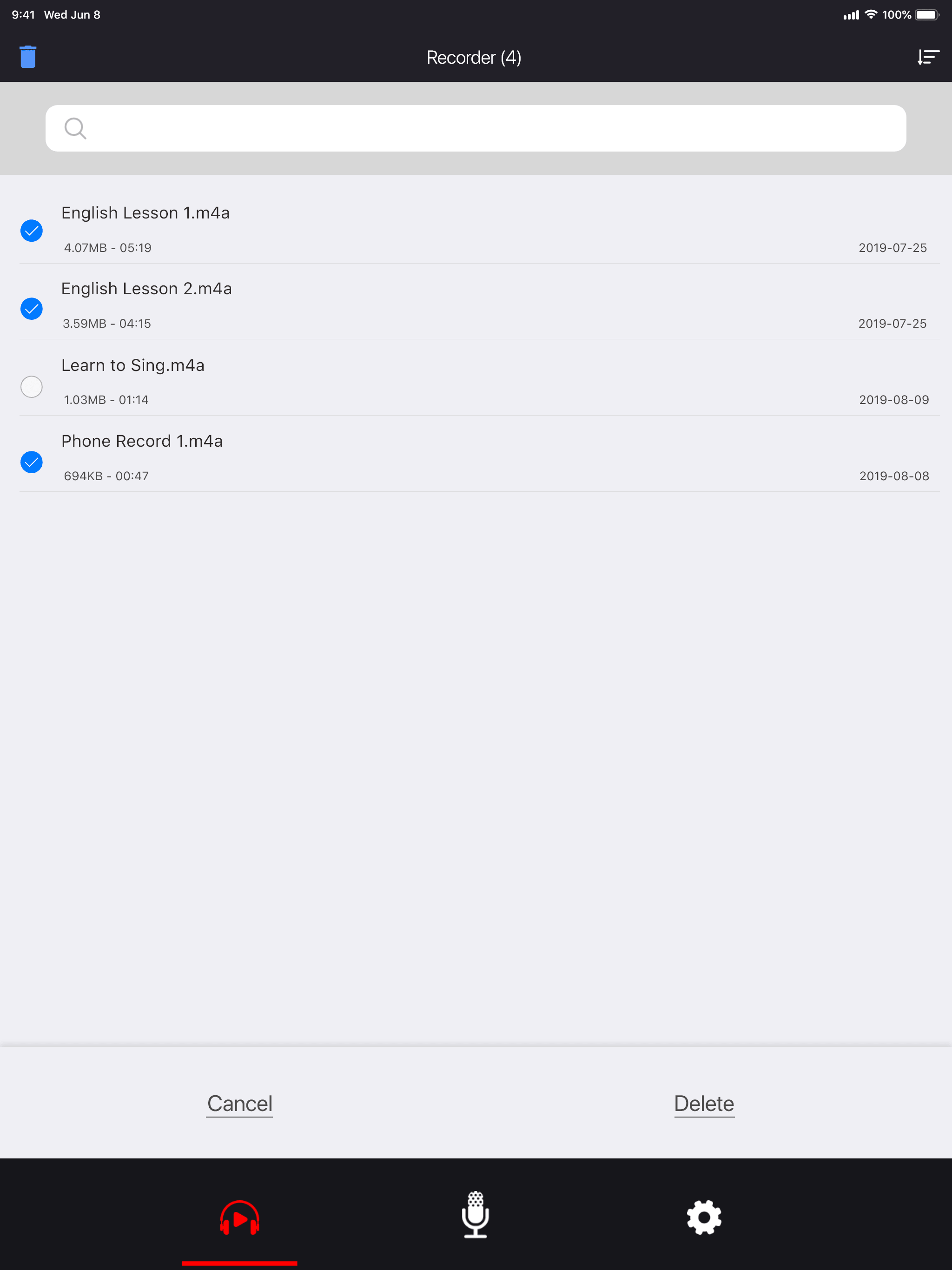Voice recorder - Voz