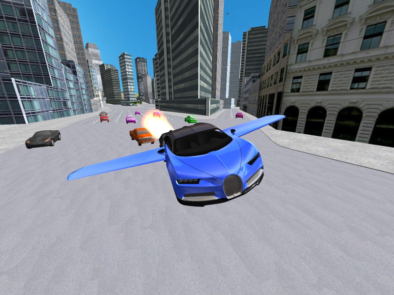 Flying Car Racing Simulator screenshot 10