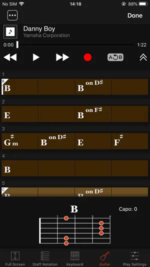 Chord Tracker - US screenshot 3