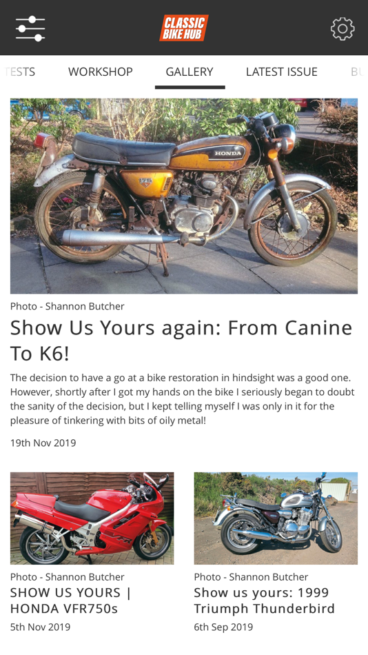 #4. Classic Bike Hub (iOS) 由: Mortons Media Group Ltd