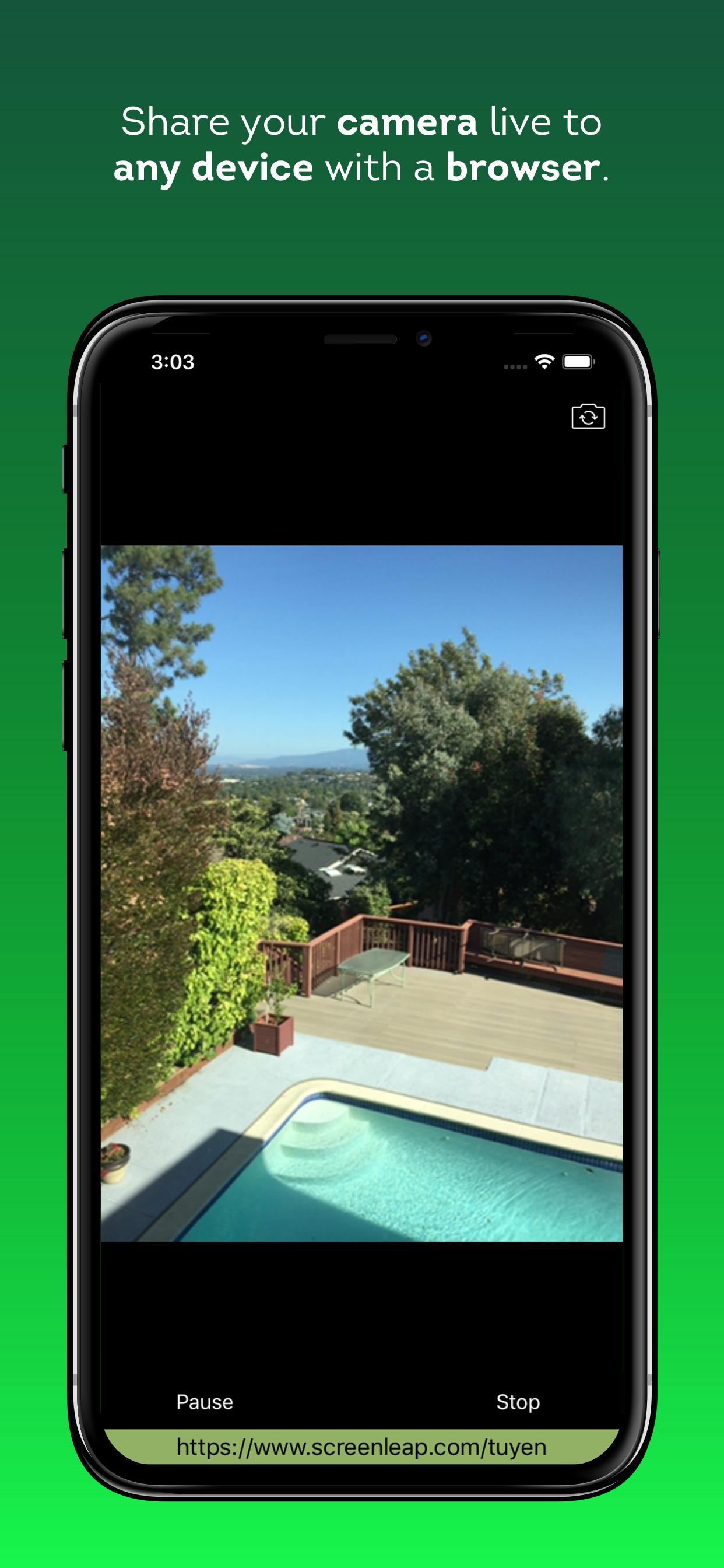 Screen and Camera Sharing