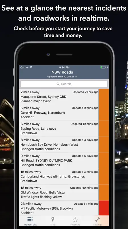 NSW Roads Traffic & Cameras screenshot 4 of 5