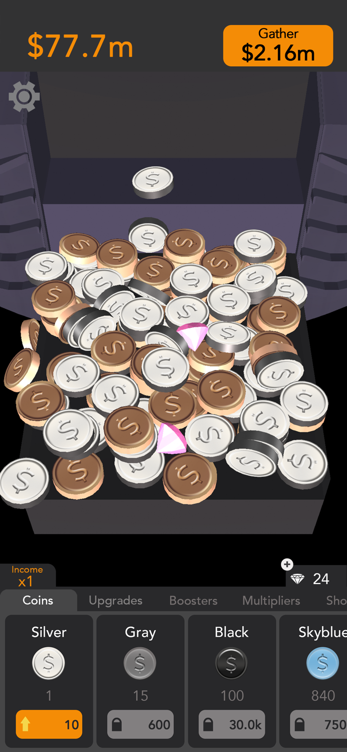 Idle Coins-Fortune Coin Pusher