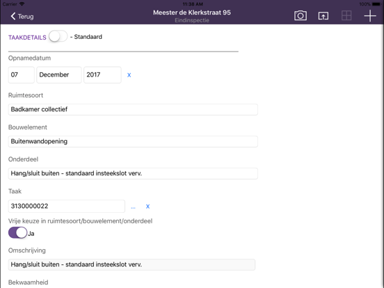 Screenshot #6 pour InspectieApp R17