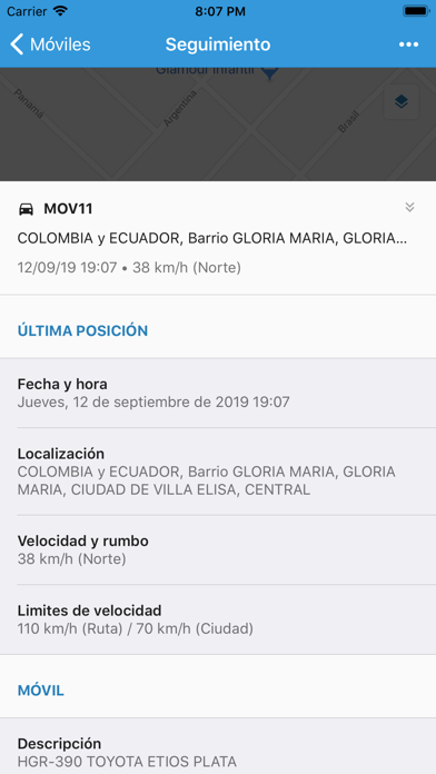 Skycop App Screenshot