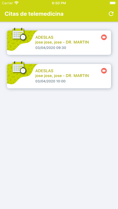 Screenshot #2 pour Telemedicina Salus