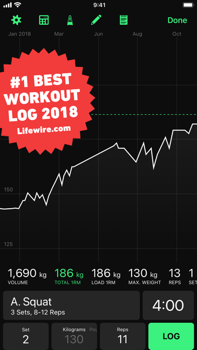 HeavySet - Gym Workout Logのおすすめ画像1