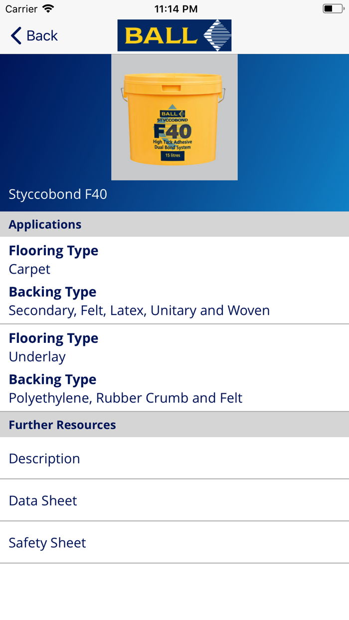 Recommended Adhesives Guide