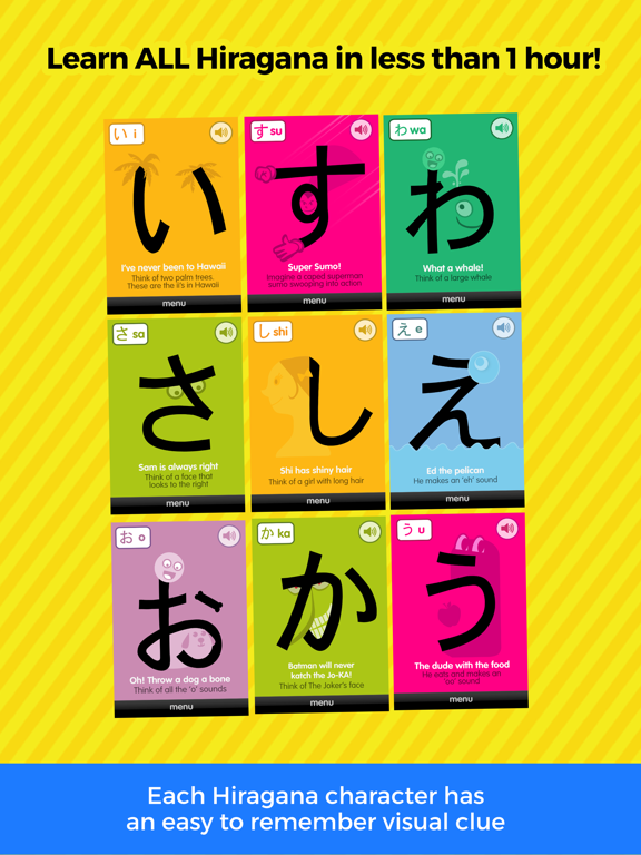Screenshot #6 pour Dr. Moku's Hiragana Mnemonics