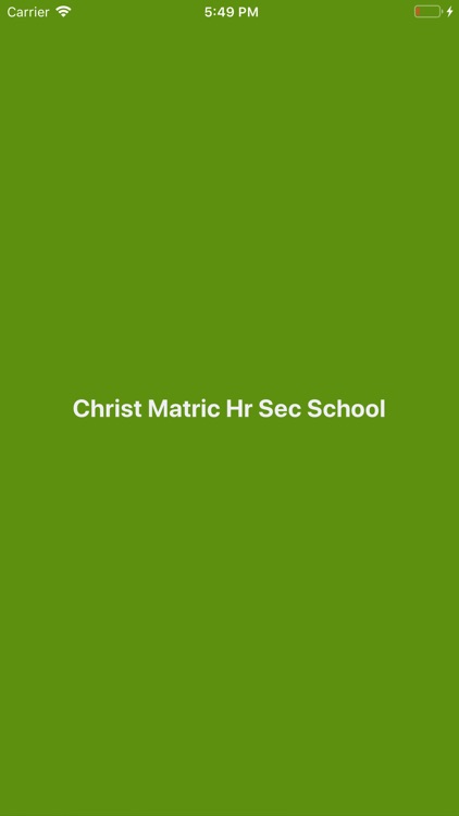 Christ Matric Hr Sec School