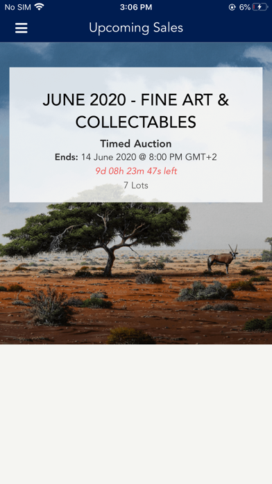 Sandton Auctioneers Screenshot