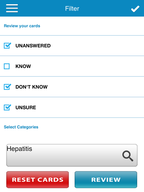 ADAT Microbiology Cram Cards iPad screenshot