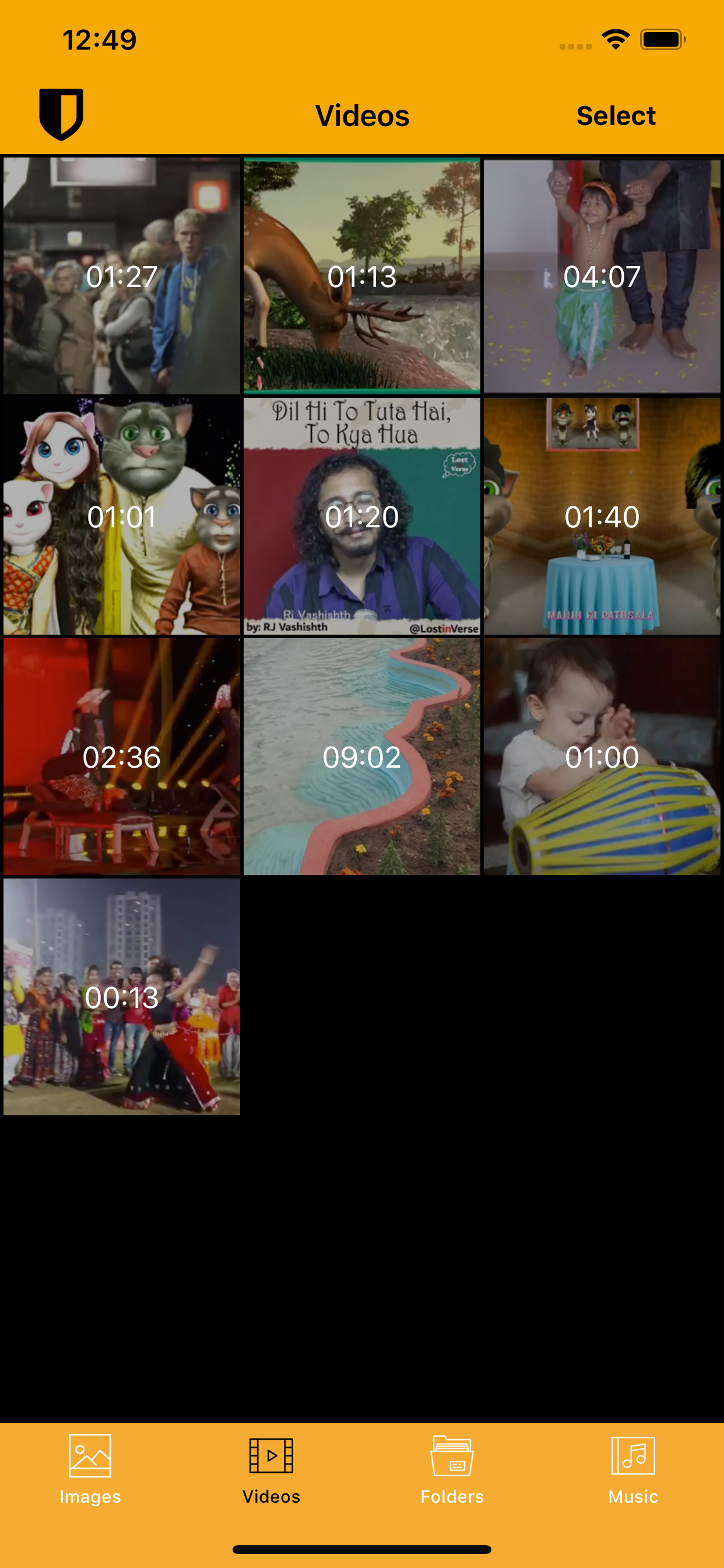 Gallery Media : File Manager